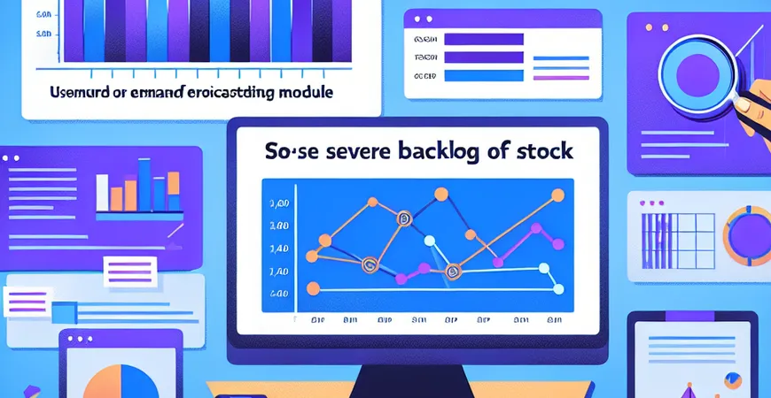  库存积压严重？ERP软件的需求预测模块这样用！  